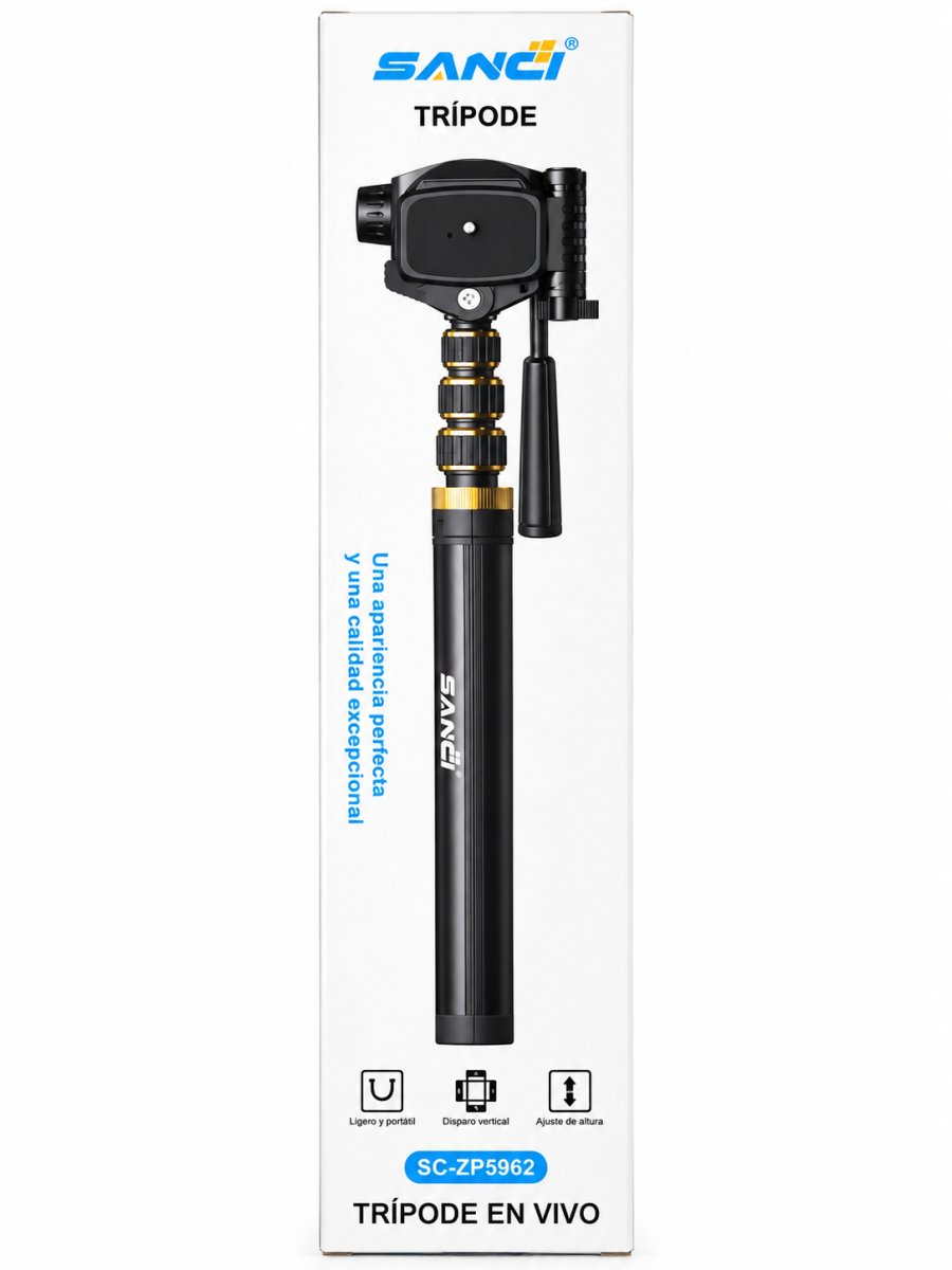 TRIPODE SANCI SC-ZP5962 MULTIFUNCIONAL CELULAR/ CAMARA