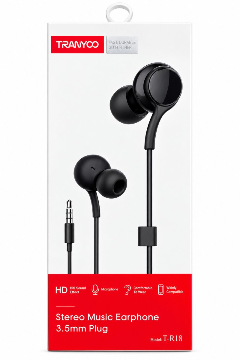 AUDIFONO TRANYOO T-R18 NEGRO