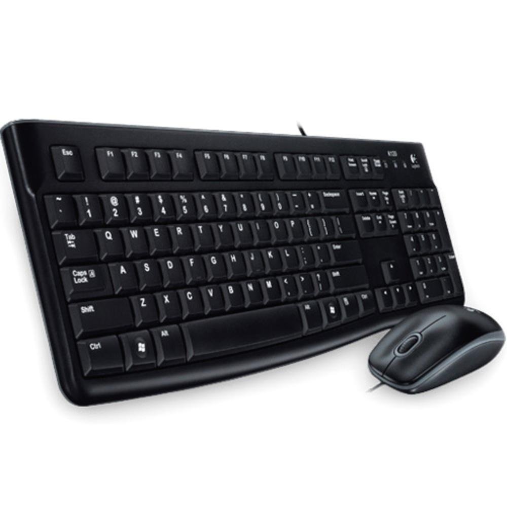 KIT TECLADO Y MOUSE LOGITECH MK120