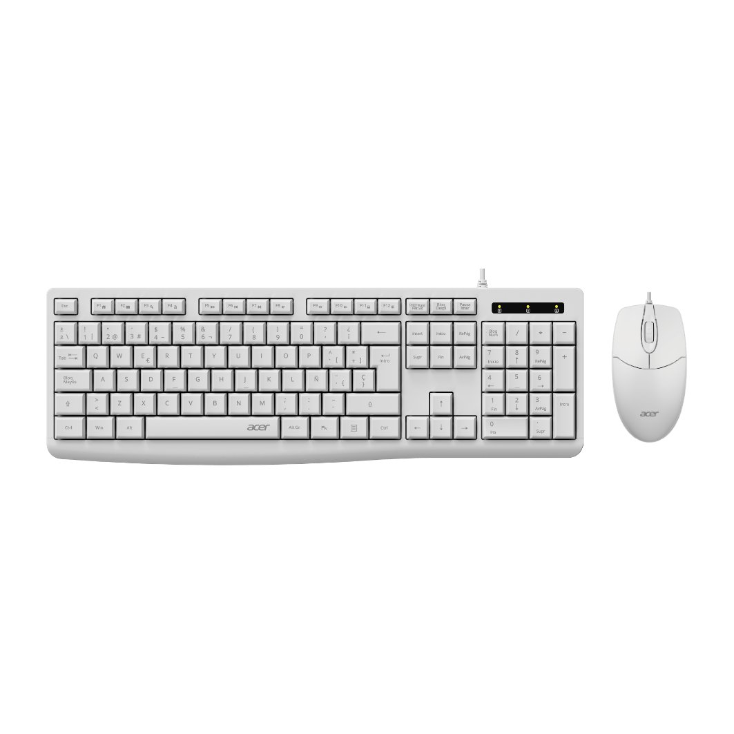 KIT TECLADO Y MOUSE ACER EAK040-SP NEGRO