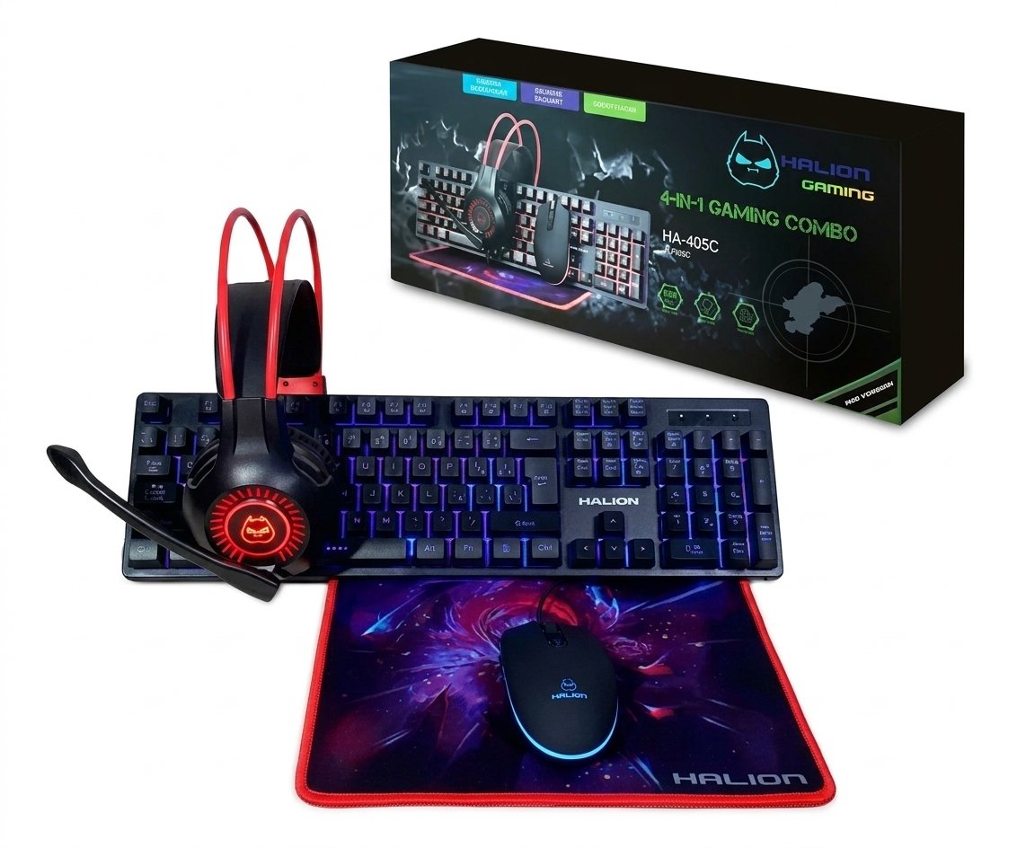 COMBO GAMER 4 EN 1 ARROW HA-405C HALION