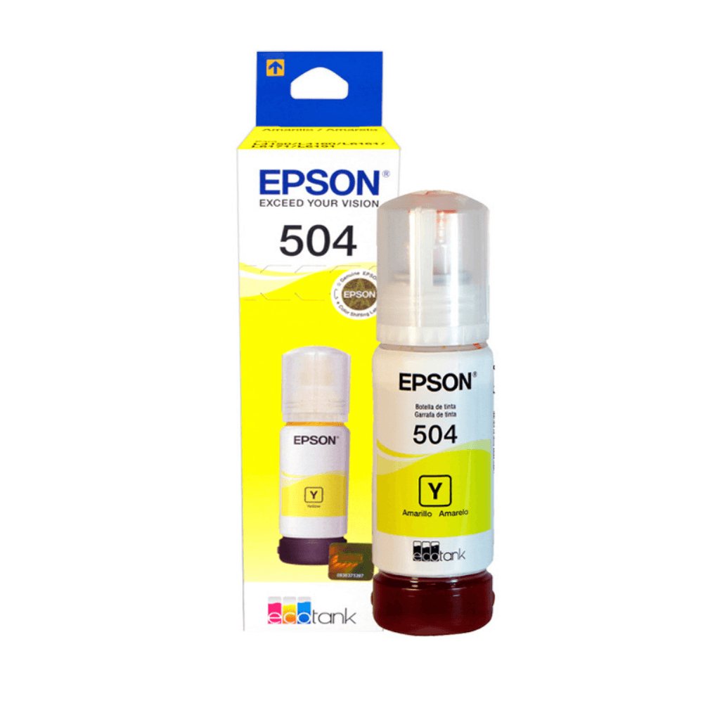 TINTA EPSON 504 YELLOW