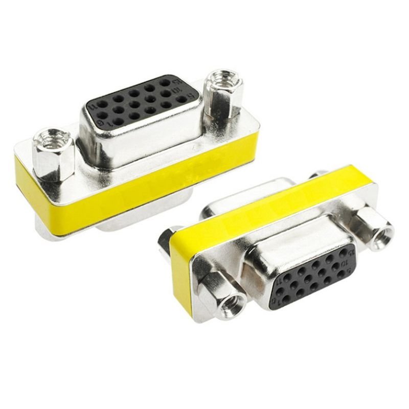 ADAPTADOR UNION VGA HEMBRA - HEMBRA