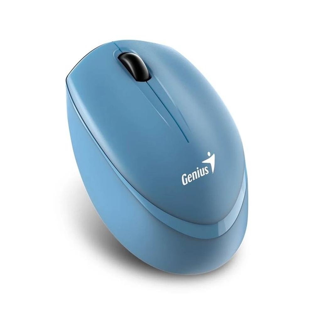 MOUSE GENIUS NX-7009 WIRELESS BLUE AZUL ERGONOMICO