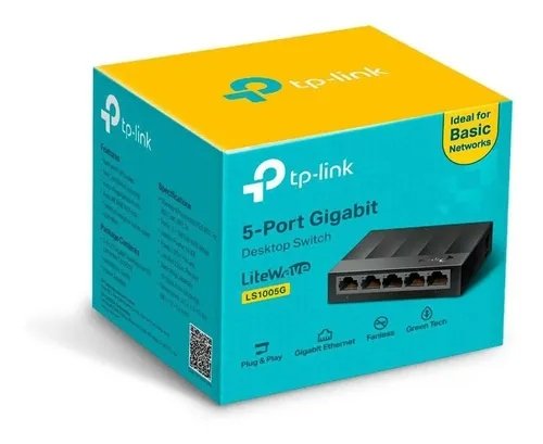 SWITCH TP-LINK GIGABIT LS1008G 8 PUERTOS - 10/100/1000