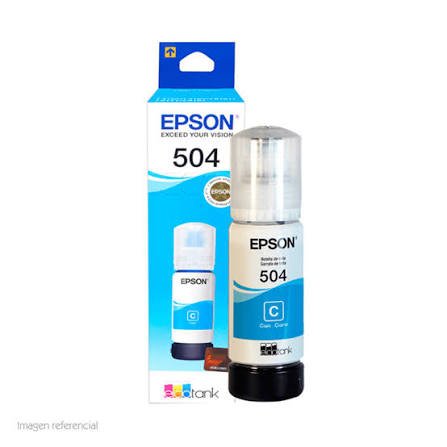 TINTA EPSON 504 CYAN
