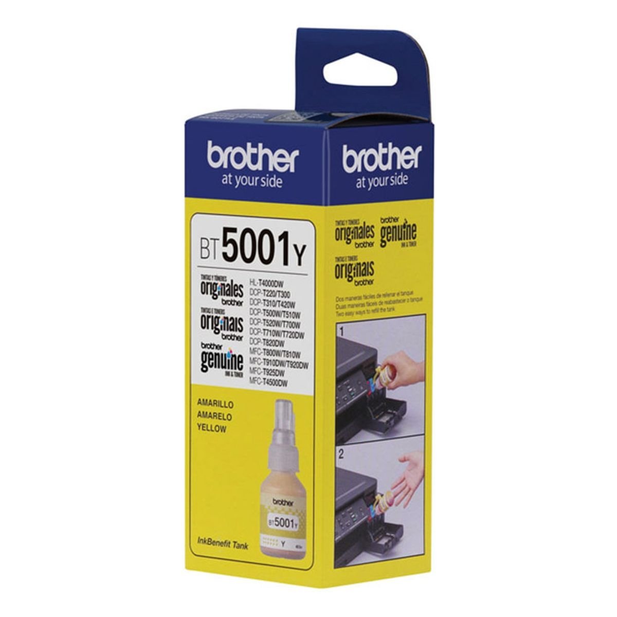 TINTA BROTHER BT-5001Y YELLOW