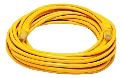 CABLE PATCH CORD CAT6 40M AMARILLO