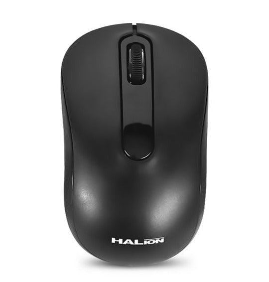 MOUSE INALAMBRICO HALION HA-M790W NEGRO BATERIA
