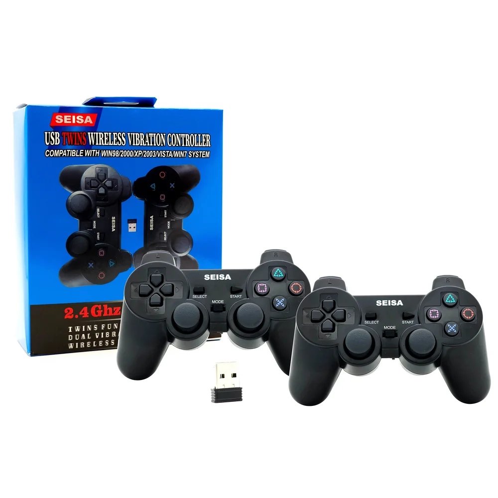 GAMEPAD DUAL INALAMBRICO SEISA PC NJP502