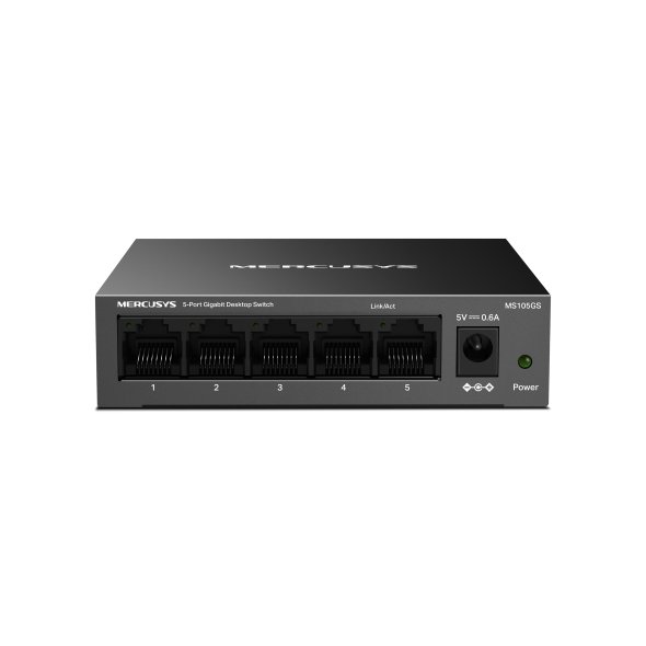 SWITCH MERCUSYS MS105GS GIGABIT METAL 5 PORT