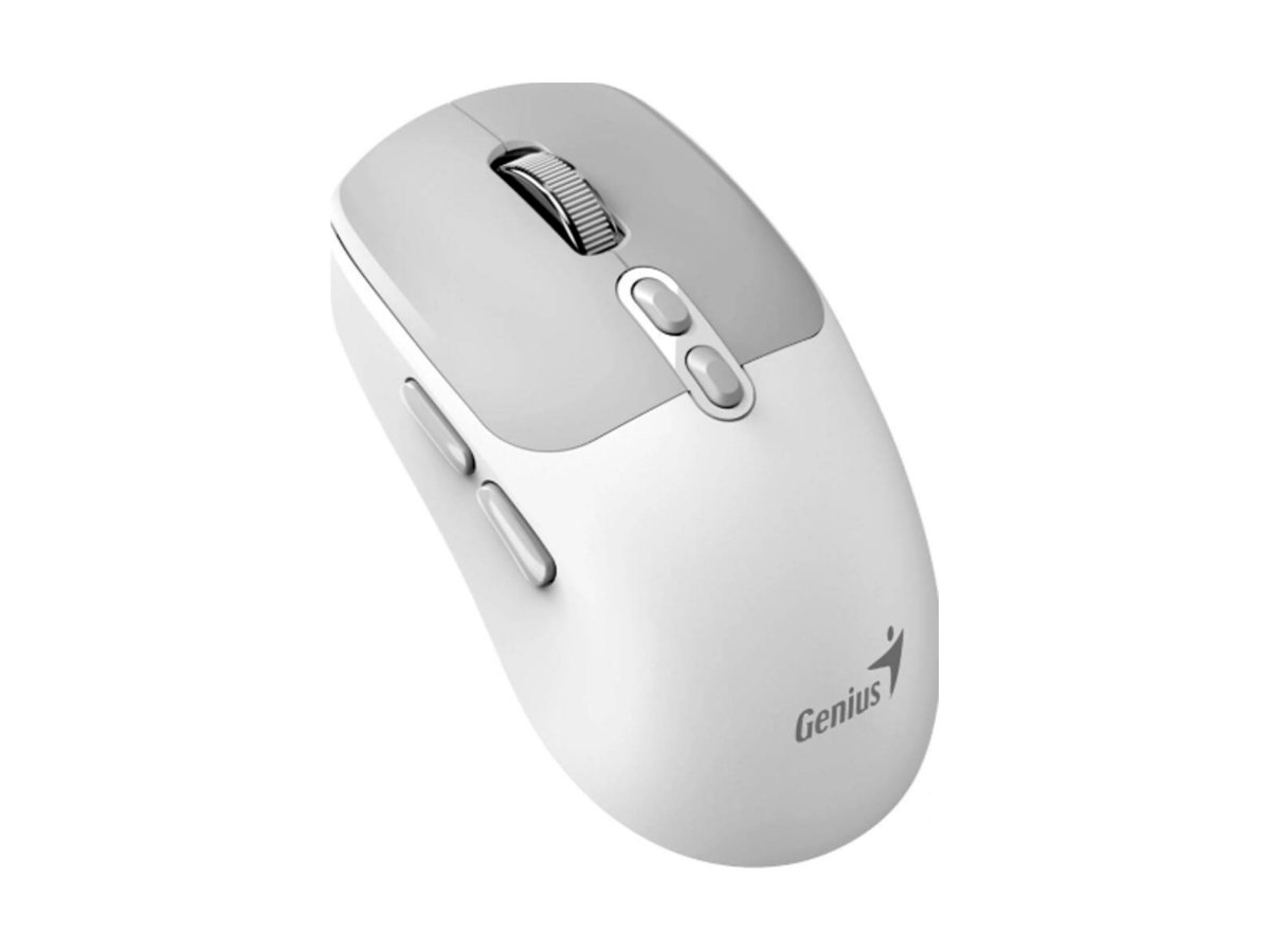MOUSE GENIUS NX-8080S BT AI COPILOT DUAL WIRELESS/BT SILENT 7 - BLANCO