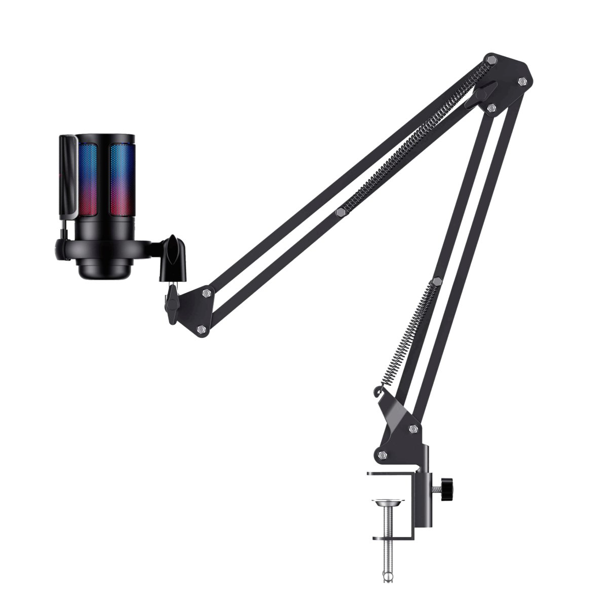 MICROFONO GAMER HAVIT GK50 PRO RGB C/BRAZO