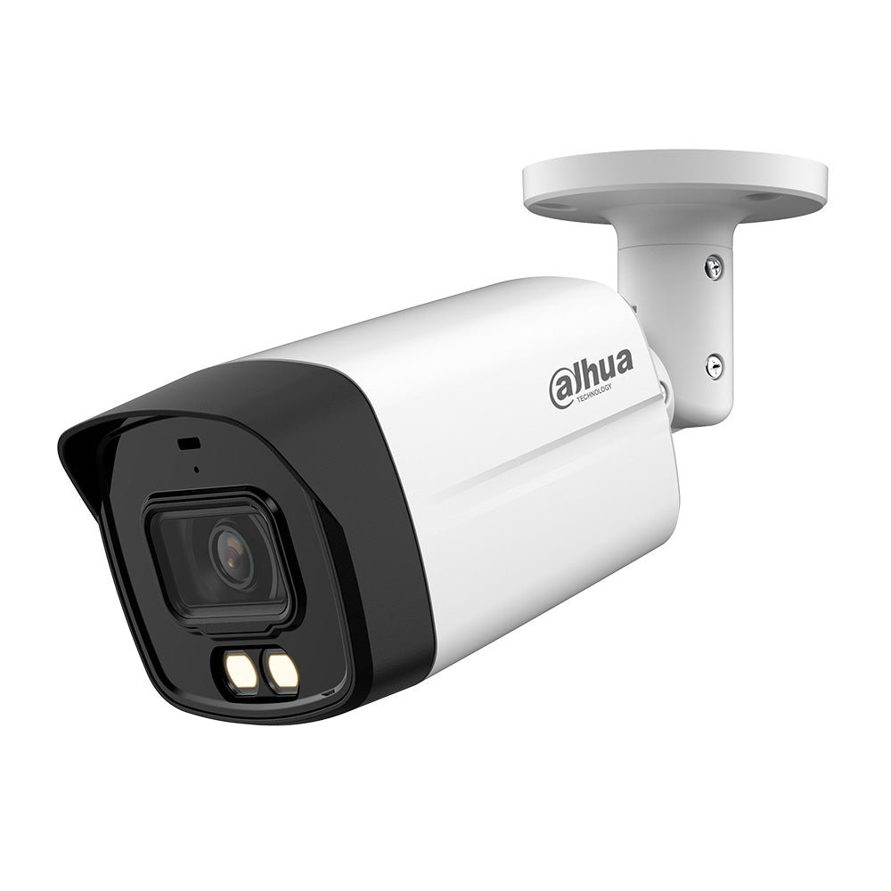 CAMARA BULLET DAHUA DH-HAC-HFW1200TLMN-IL-A - 2MP - 2.8 MM- HDCVI- LITE- ILUMINACION DIAL INTELIGENTE - IR 40 M - IP67