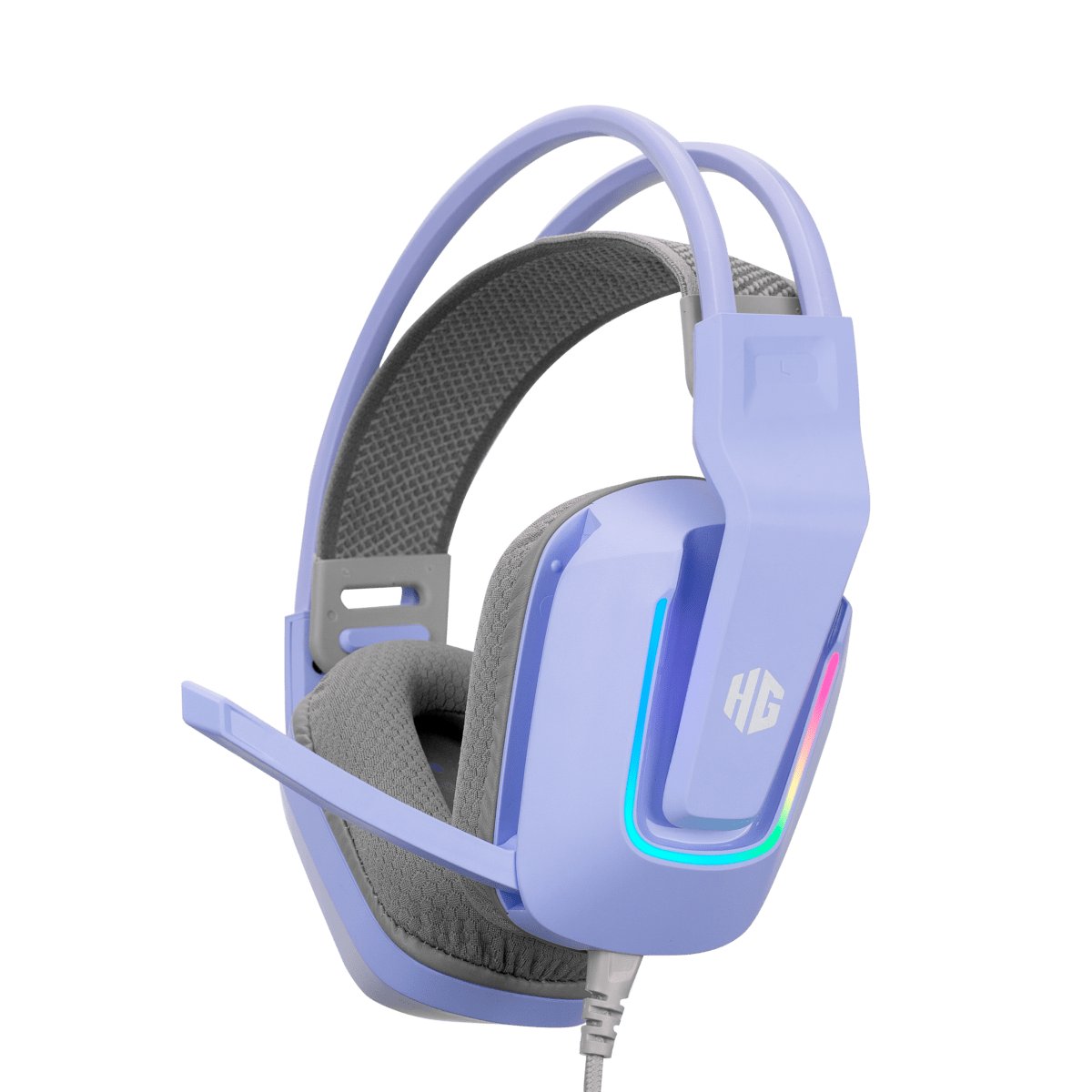 AURICULAR GAMER HALION HA-H553 HADES RGB LILA