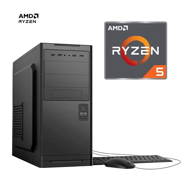 CPU AMD RYZEN 5 5600GT, PLACA MSI A520M-A PRO, 8GB RAM DDR4, SSD 500GB SN350 NVME, CASE TEROS TE-1034 en HILAX.PE — Camaná, Arequipa