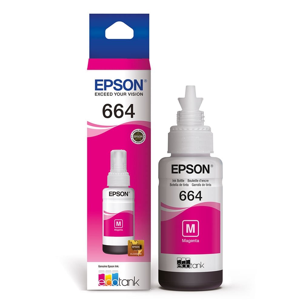 TINTA EPSON 664 MAGENTA