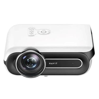 PROYECTOR HAVIT PJ209A PRO BLANCO 450 ANSI LUMENS LCD ANDROID TV 9 4K WIFI