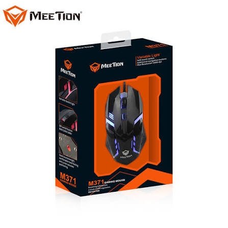 MOUSE GAMER METTION M371 USB LED