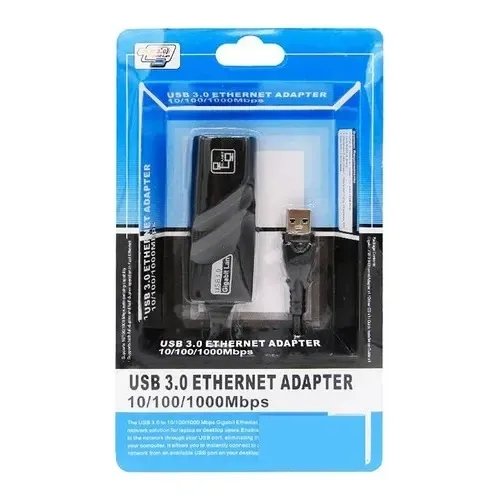 ADAPTADOR DE RED USB 3.0 A LAN/RJ45 BLISTER AZUL 10/100/1000