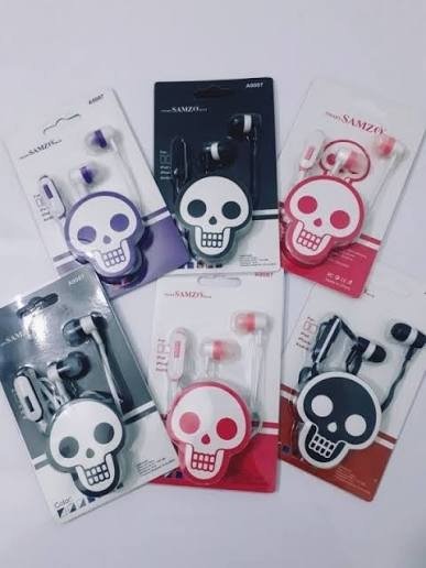 AUDIFONOS CAFINI CN-A677MK CALAVERITA BLANCO