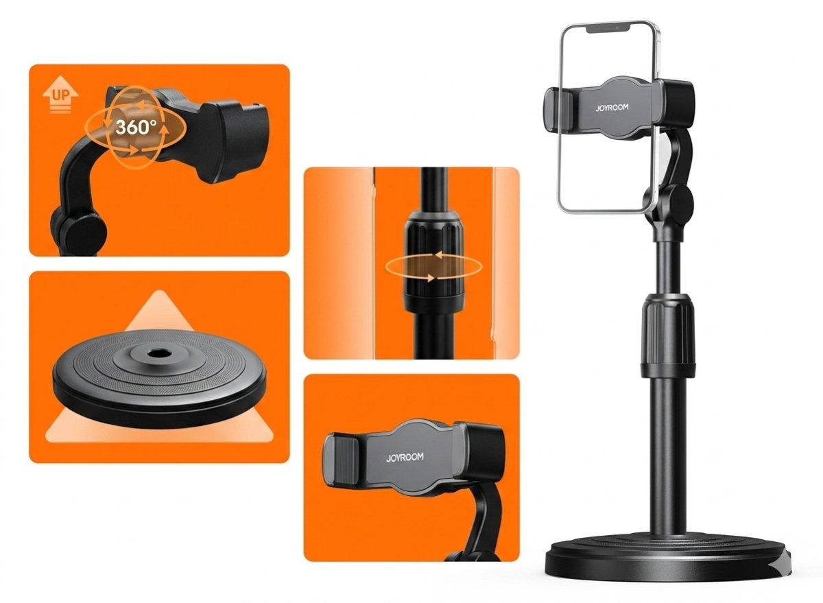 HOLDER CELULAR LENLONG LE-SM02 DE MESA 360°