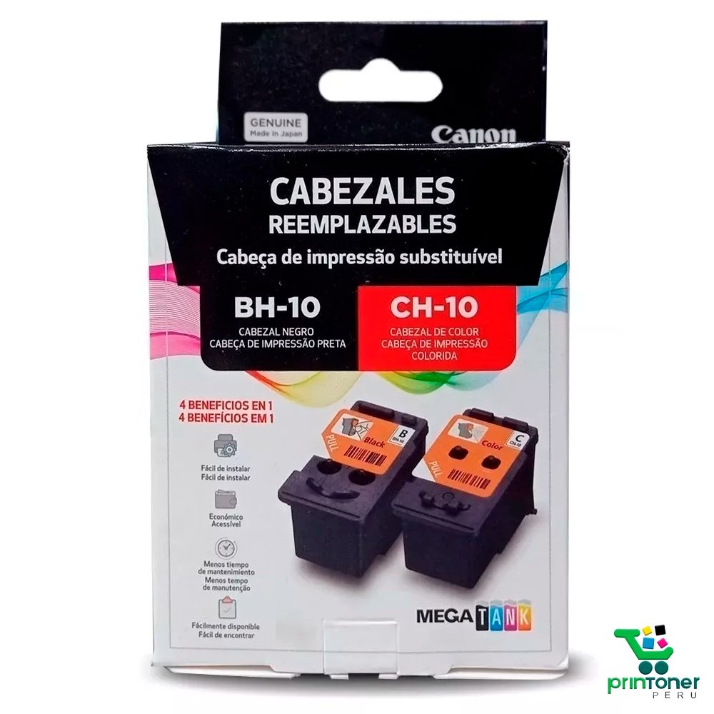 CABEZAL CANON BH-10 CH-10 PACK 2