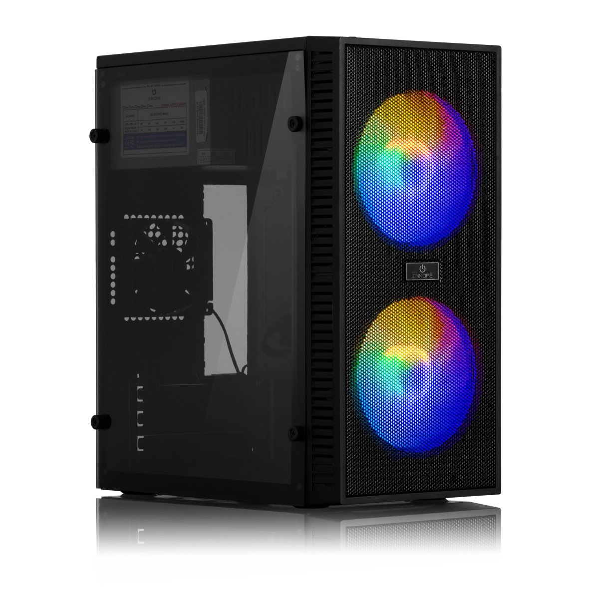 CASE GAMER ENKORE KINGDOM ENC 3003 230W REAL - 2FAN