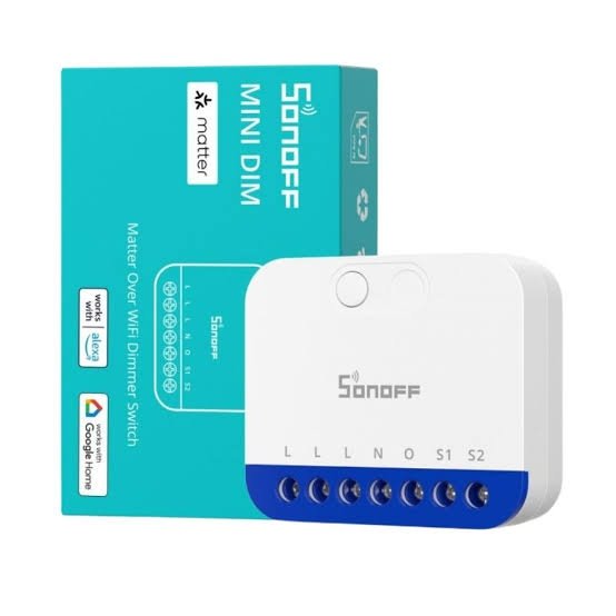 SONOFF MINI-DIM EXTREME MATTER OVER WI-FI REGULADOR DE INTENSIDAD en HILAX.PE — Camaná, Arequipa