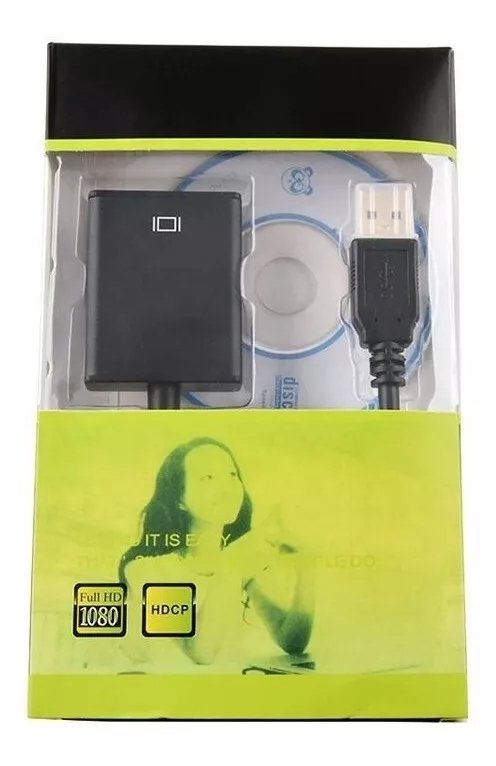 ADAPTADOR USB 3.0 A HDMI (ALUMINIO) CAJA VERDE / HDM-U3.0