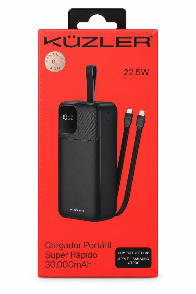 POWER BANK NOARK-101 KUZLER 22.5W 30.000MAH